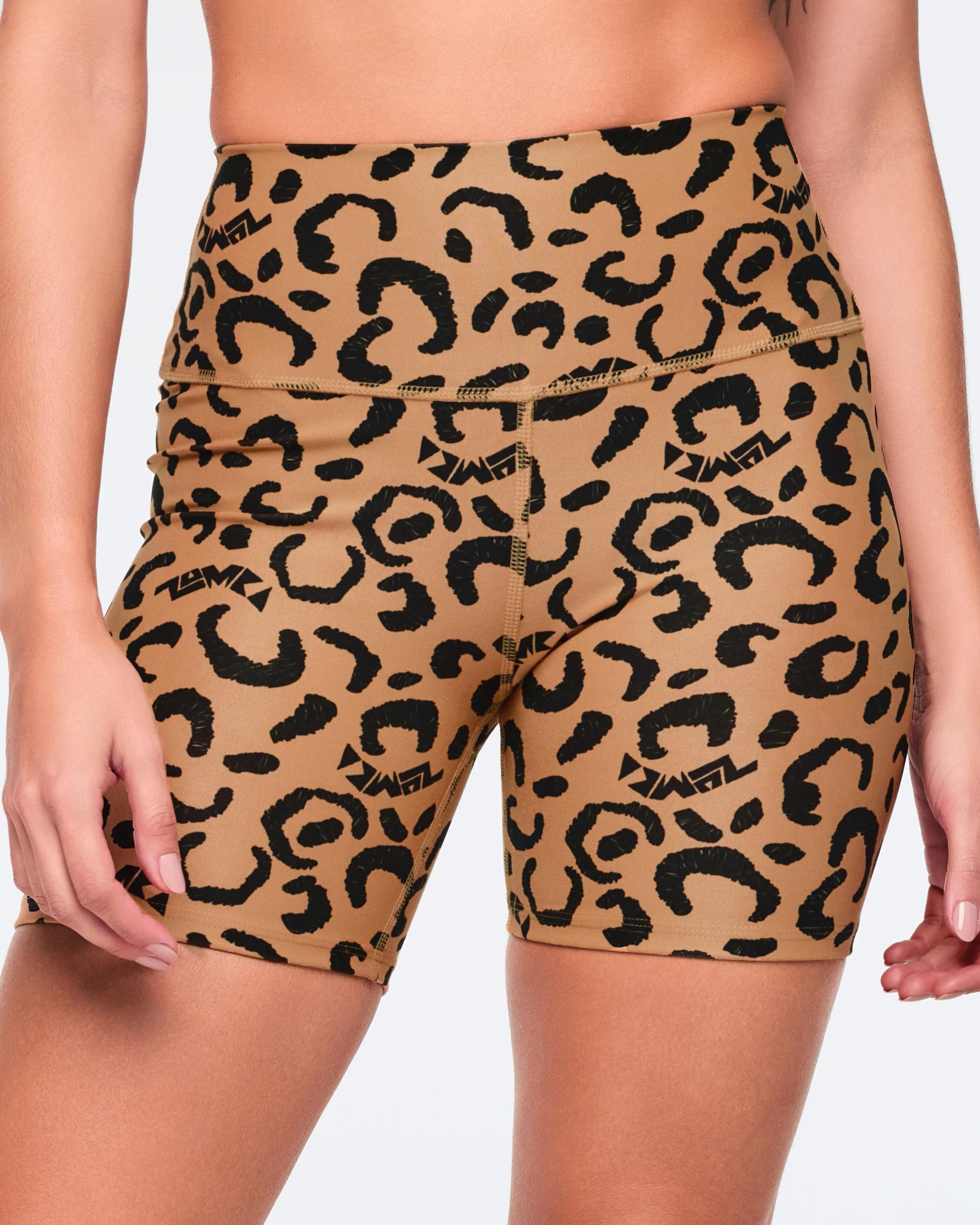 Zumba Wildbeat High Waisted Biker Shorts