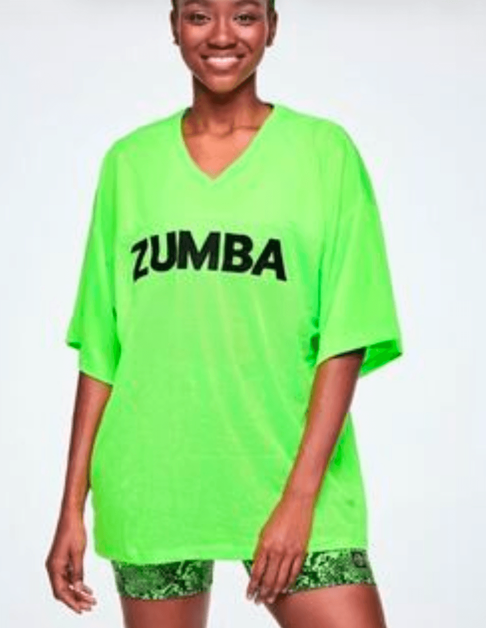 Ultrabright Oversized Mesh Sports Jersey