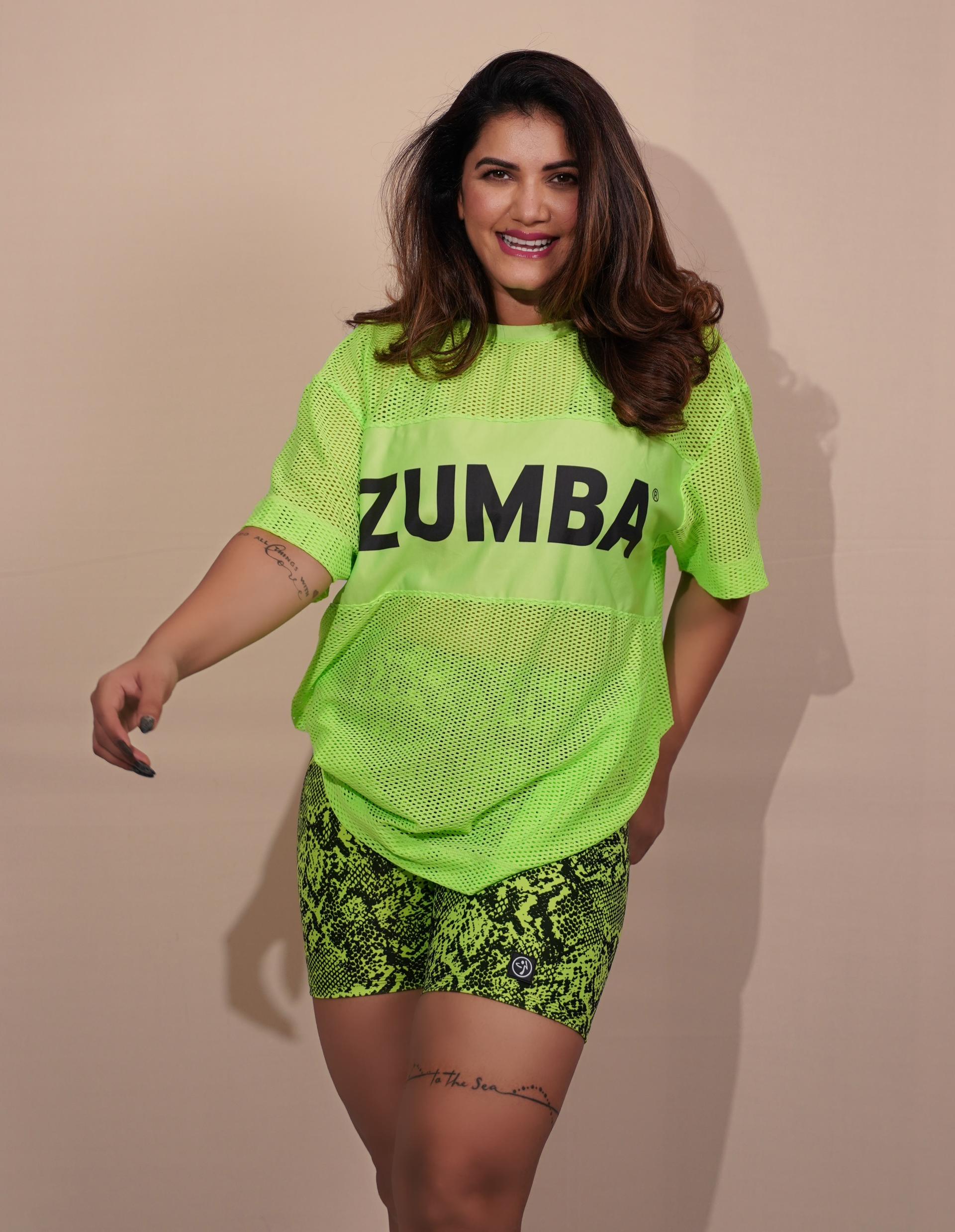Ultrabright Mesh Boxy Top