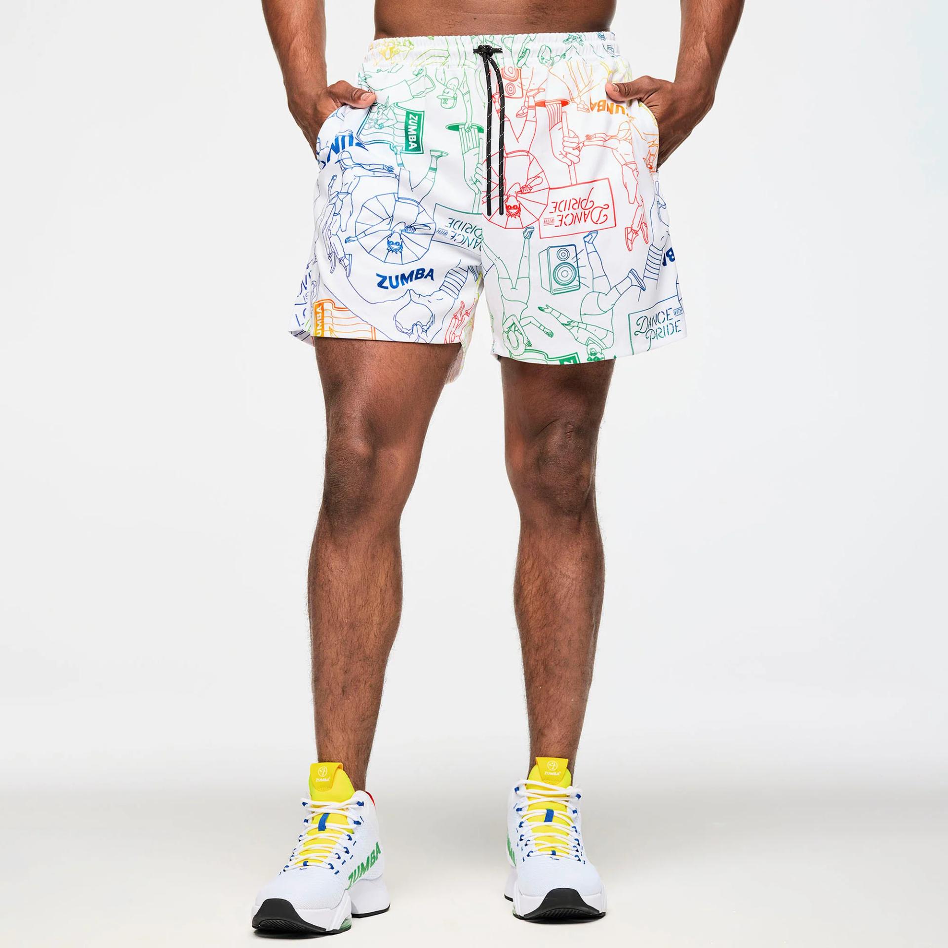 Zumba Men's Mesh Shorts